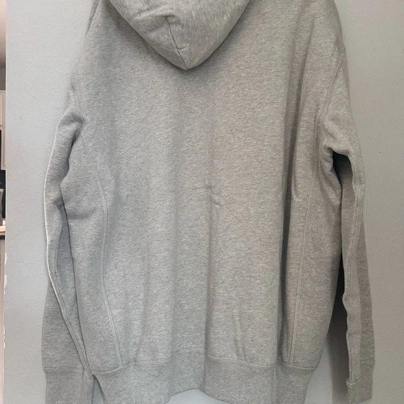 Polo Ralph Lauren Waffle Knit Hoodie Full Zip Jacket Gray Men's XLT Gray NWT - Picture 7 of 7